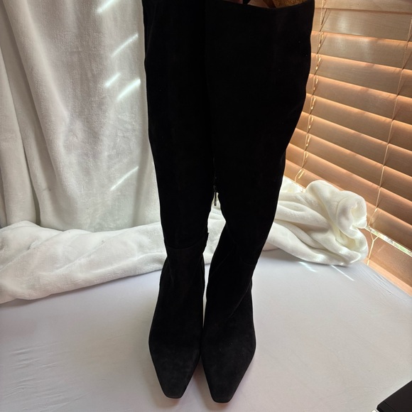 Sam Edelman Sulema Suede Boots Size 6 black NWOT - Picture 5 of 12
